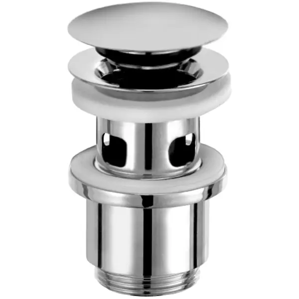 Донный клапан Kludi PUSH-OPEN нержавеющая сталь (1042405-00)