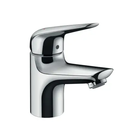 Смеситель для раковины Hansgrohe Novus, однорычажный, со сливным гарнитуром, хром (71020000)