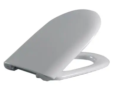 Крышка-сиденье для унитаза Haro Стрим стальное двухпозиционное крепление, белое (516343)