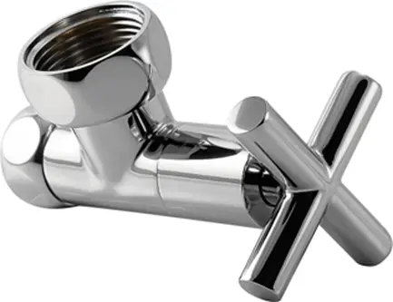 Вентиль запорный Маргроид угловой 3/4''х1'' г/г (Крестовой) для п/с (пара)