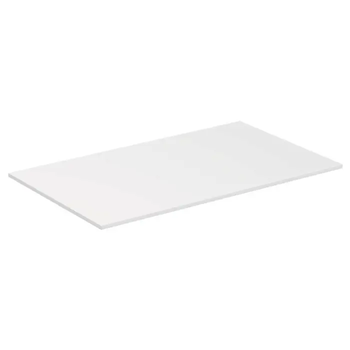Столешница Ideal Standard Adapto 85 см без выреза, с крепежом, белый глянцевый (U8415WG)
