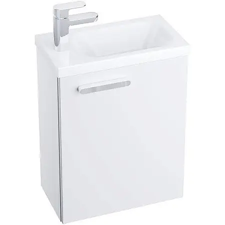 Тумба под раковину Ravak SD Chrome 40 подвесная Белая глянцевая (X000000538)