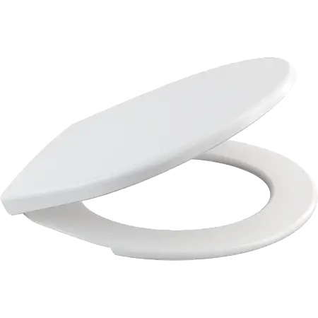 Сиденье для унитаза Alcaplast, антибактериальное, белое (A60)
