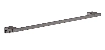 Полотенцедержатель Hansgrohe AddStoris 648 мм, шлифованный чёрный хром (41747340)