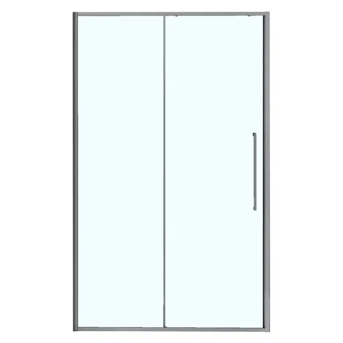Душевая дверь Azario Шанхай 1500х1950 раздвижная, прозрачное стекло 6 мм, профиль матовый графит (AZ-Y43-150-MGR-CL)