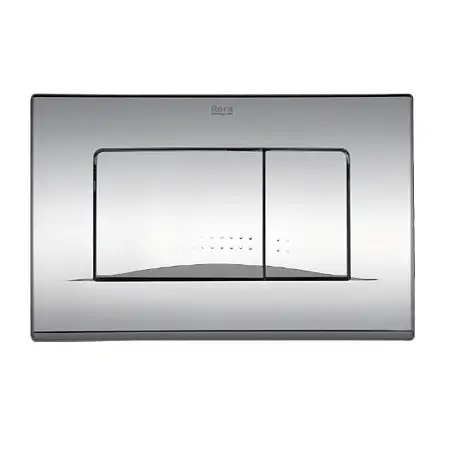 Кнопка смыва Roca ACTIVE PL 32B для ПЭК, хром глянец