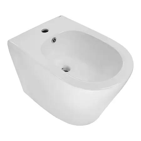 Биде напольное Azario Тино 365х560х400 санфаянс, белый (AZ-1380F)