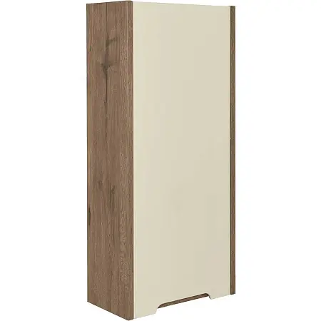 Шкаф подвесной AQUATON Оливия 35 R правый, Бежевый/Дуб веллингтон (1A254703OLVGR)