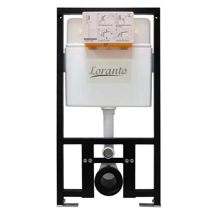 Инсталляция Loranto Prestige для подвесного унитаза, 51 см, без кнопки (4551)