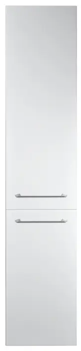 Пенал подвесной Azario Ника 1500х300х250 универсальный, белый глянцевый (CS00080414)