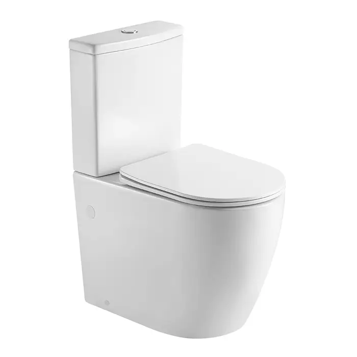 Унитаз напольный Azario Лума 364х600х830 безободковый, слив "Скрытое Торнадо", с быстросъемным сиденьем микролифт (AZ-1253ST)