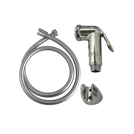 Гигиенический набор ARCO, шланг+лейка+крючок, хром 