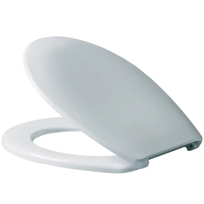 Крышка-сиденье для унитаза Haro Океан быстросъемное стальное крепление, белое (522360)