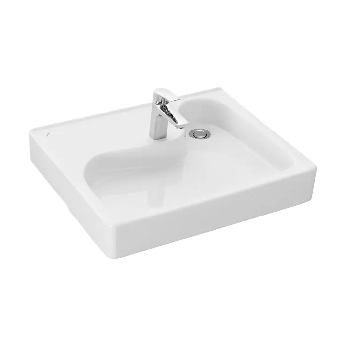 Раковина Santek Клио-50 580х515х140 над стиральной машиной с кроншейнами (1.WH50.1.770)