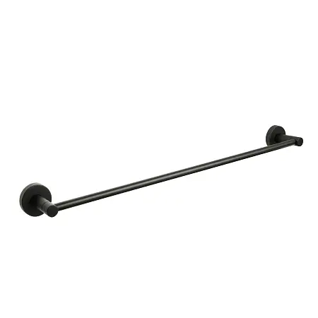 Полотенцедержатель трубчатый Fixsen Comfort Black черный матовый (FX-86001)