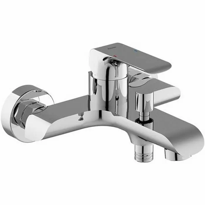 Смеситель для ванны Ravak Flat FL 022.00/150 керамический картридж, хром (X070119)
