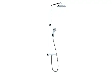 Душевая система Ravak Termo 100 TE 091.00/150, с термостатом, хром (X070058)