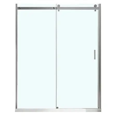 Душевая дверь Azario BERN 1500х1950, прозрачное стекло 6 мм, профиль хром (AZ-733-150-CH-CL)