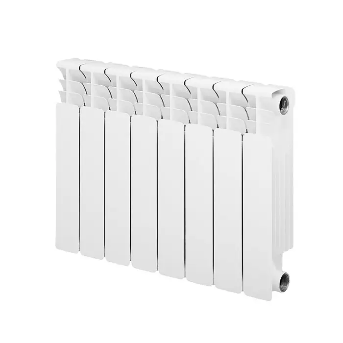 Радиатор биметаллический AZARIO BM350/100 8 секций, белый (BM350/100/8)