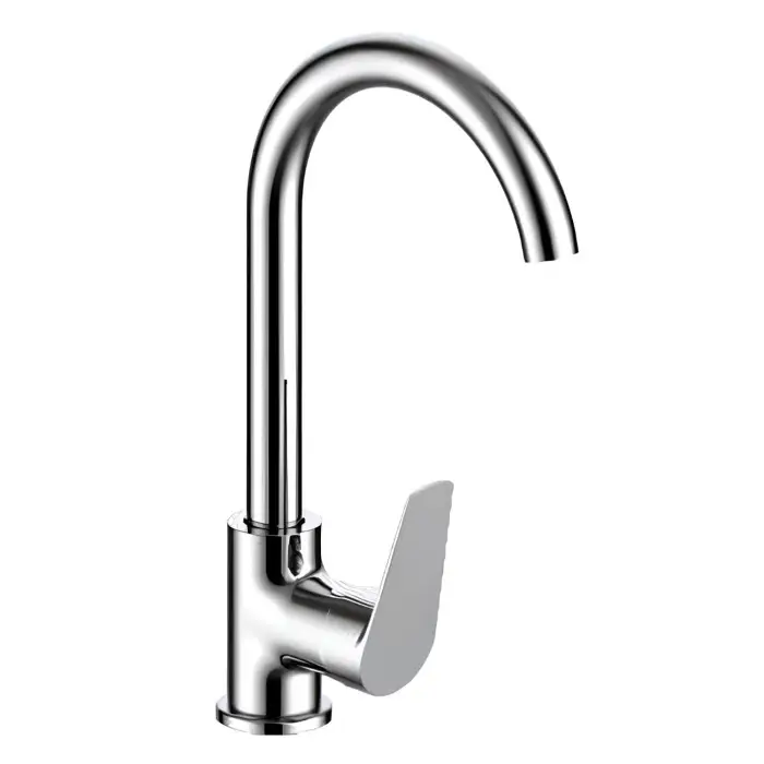 Смеситель для кухни LORANTO AVRORA керамический картридж, поворотный излив, хром (LR70506000)