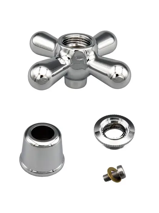 Металлическая ручка Ретро для смесителя Vidima и Ideal Standard (20 шлицов) (B964939AA)