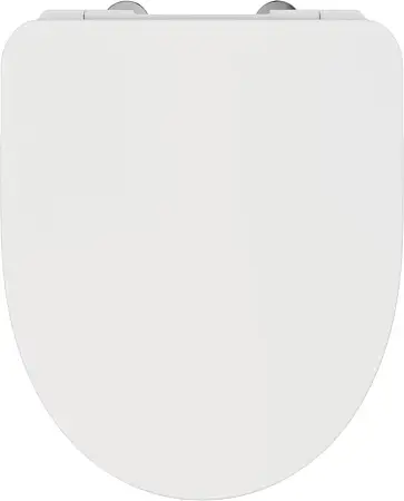 Крышка-сиденье для унитаза Ideal Standard i.life A с функцией плавного закрытия, дюропласт, с функцией fast fix (легкосъемное) (T467601)