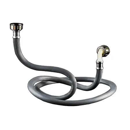 Шланг для стиральной машины Tucai 3/4", ПВХ, гайки-металл, 200 см, вн. - вн. (205480)