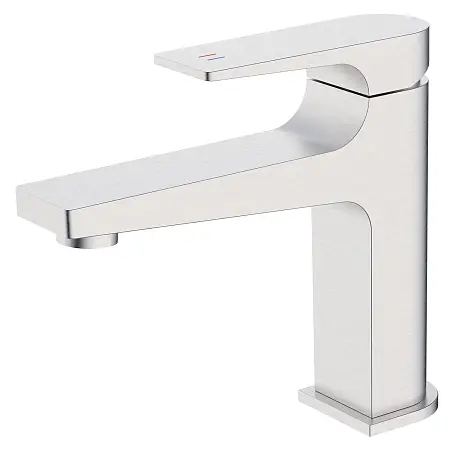 Cмеситель для раковины Azario Арида керамический картридж, сатин (AZ-K1054BN)