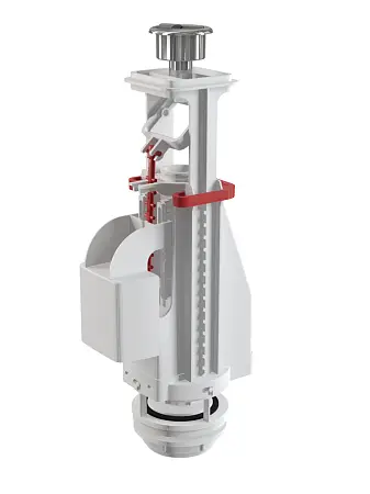Сливная арматура Alcaplast, с двойной кнопкой, хром (A08A)