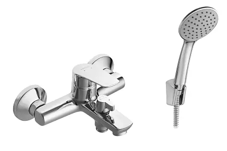 Смеситель для ванны Santek Марион с ручным душем, керамический картридж, хром (WH5A10006C001)