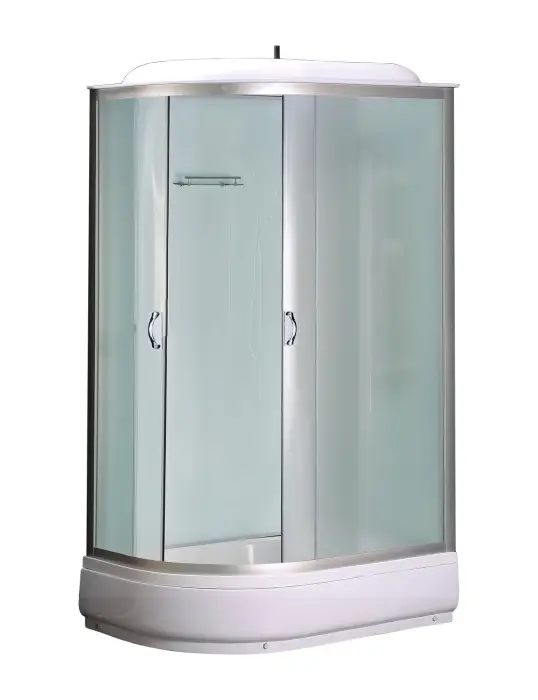 Душевая кабина LORANTO 120х80х215 правосторонняя, поддон 20 см, матовое стекло 4 мм (CS-66120-20 R F)