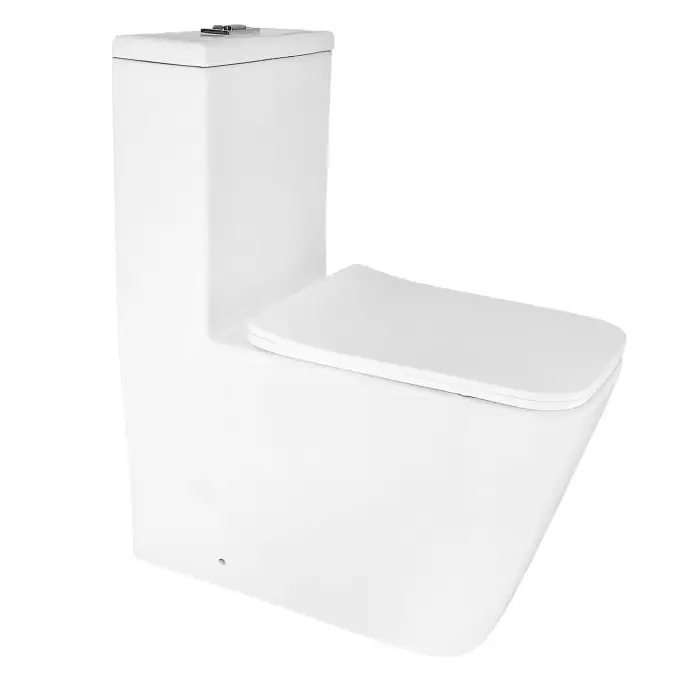 Унитаз-моноблок Azario Аванти 360х640х775 безободковый, система смыва Tornado, с быстросъемным сиденьем микролифт (AZ-6203)