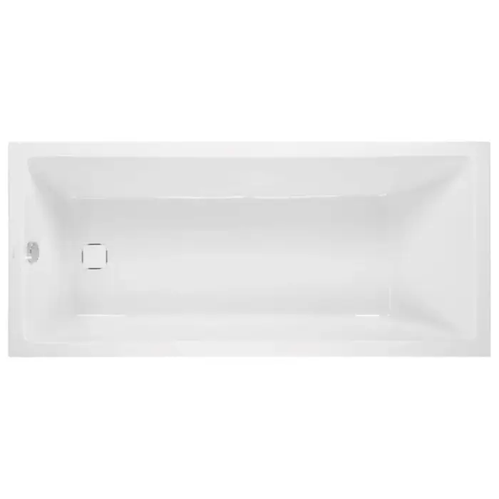 Ванна акриловая  VAGNERPLAST CAVALLO прямоугольная 160х70 см, белая (VPBA167CAV2X-04)