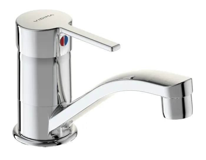 Смеситель для раковины Vidima Logik, однорычажный, хром (BA276AA)