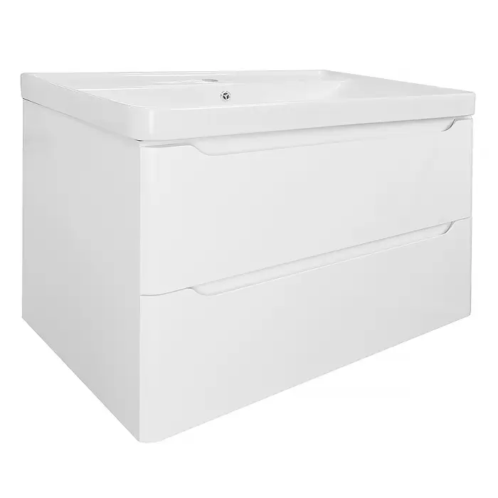 Комплект Тумба Azario LOTOS 80/2 815х480х570 подвесная с раковиной Monte 80 (CS00083931)