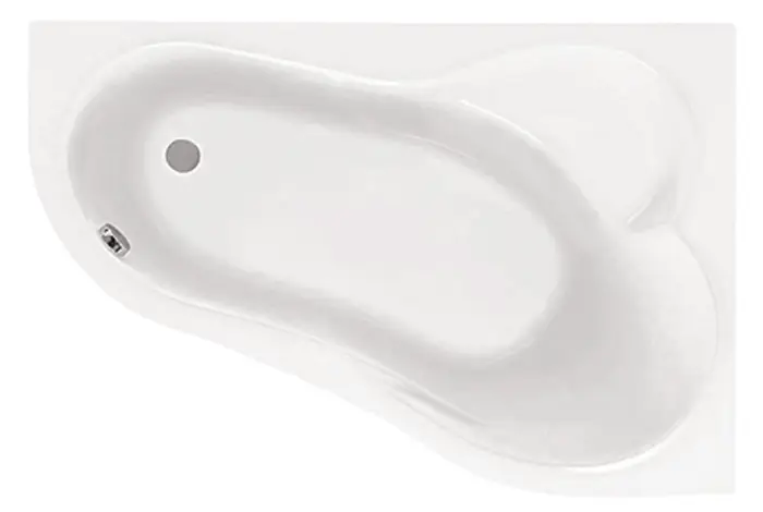 Ванна акриловая Santek Ибица асимметричная 160х100 правосторонняя белая
