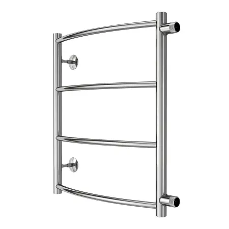 Полотенцесушитель водяной AZARIO VERONA 500/600 4 секции, боковое подключение, 1", хром (AZ04556)