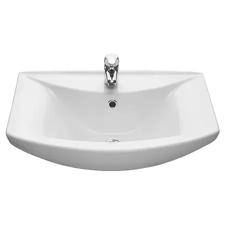 Раковина мебельная Santeri Грация 615х435х200 с переливом. фарфор, белый (1.3120.3.S00.11B.0)